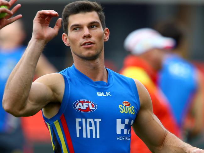Gold Coast Sun's training at Metricon Stadium - Jaeger O'Meara Photo: David Clark