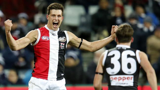 St Kilda fans are excited by ‘The Prospect’. Picture: Darrian Traynor/Getty Images