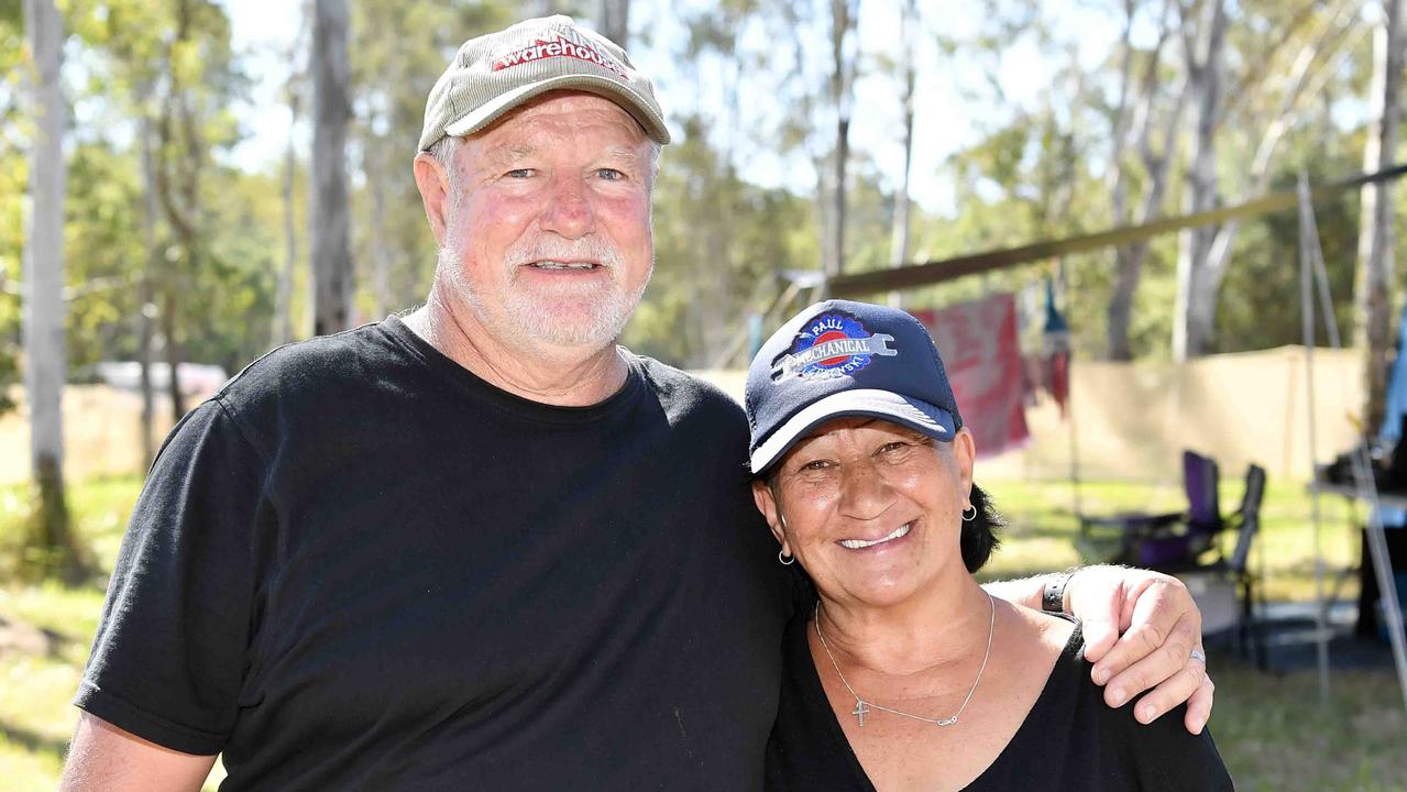 Jim and Vera Traplin at the Gympie Muster. Photo: Patrick Woods.