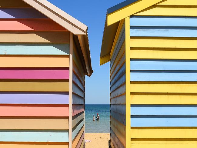 My Day on Instagram. Brighton Beach Boxes. Using bright colours in photos is fun and attracts the eye. Having the sun behind me meant the colour of the beach boxes and sky would be really bright. A large depth of field means the focal point and the beach boxes are sharp. Picture: Josie Hayden