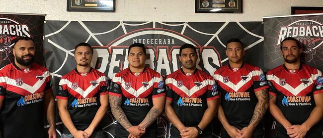 New recruits Josh Ailaomai, Marino Allen, Daymeric Pelo, Lorenzo Maafu, Jesse Malcolm and Parahi Wilson.