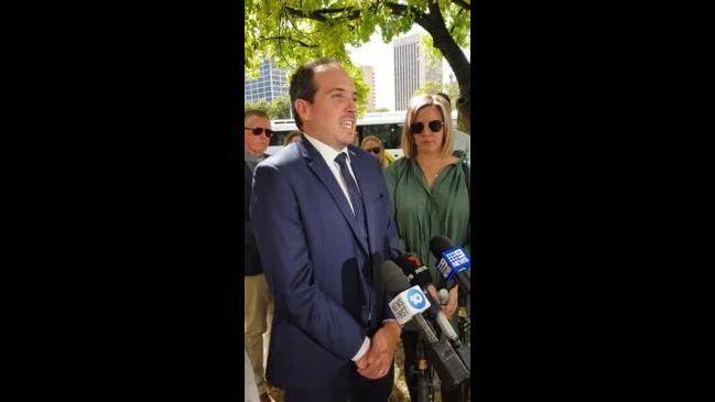 Advertiser Journalist Ben Hyde Speaks Outside Court The Advertiser