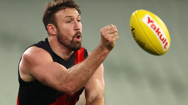 Cale Hooker has a close bond with Mosquito. Picture: Michael Klein