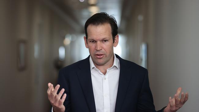 Matt Canavan is a lonely public voice for climate and economic realism. Picture: NCA NewsWire / Gary Ramage