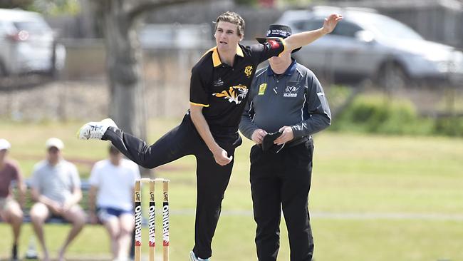 Leg-spinner Tom O'Connell has made the move to Geelong. Picture: Alan Barber