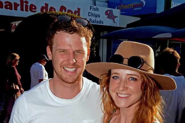 Jimmy Monaghan and Kristi McKeown at Chirn Park Street Festival. Picture: Regina King