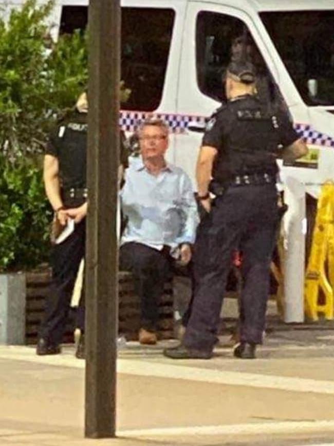 Queensland Labor MP Les Walker after an incident at the Mad Cow Nightclub over the weekend Picture Supplied