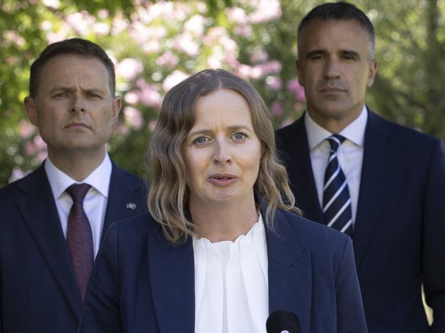 New Ministers being sworn in at Government House. Emily Bourke. 29th January 2025 Picture: Brett Hartwig