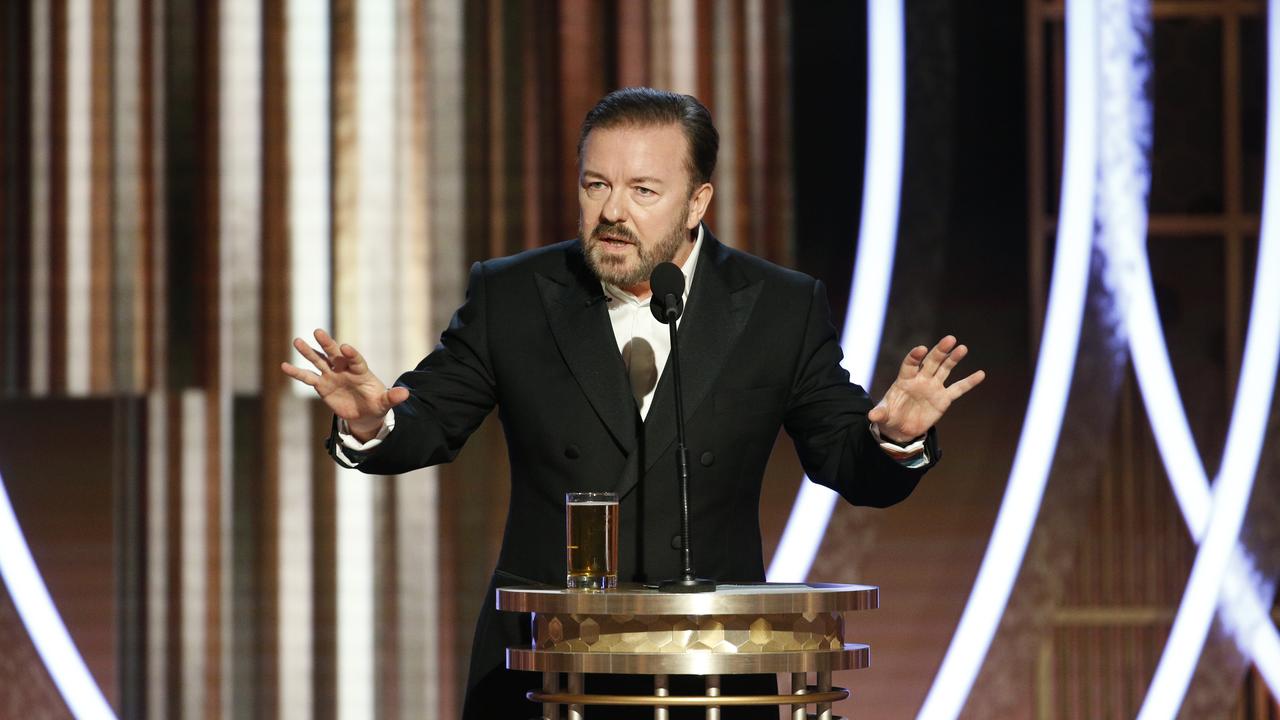 Gervais is known for his controversial comedy style. Photo: Getty Images