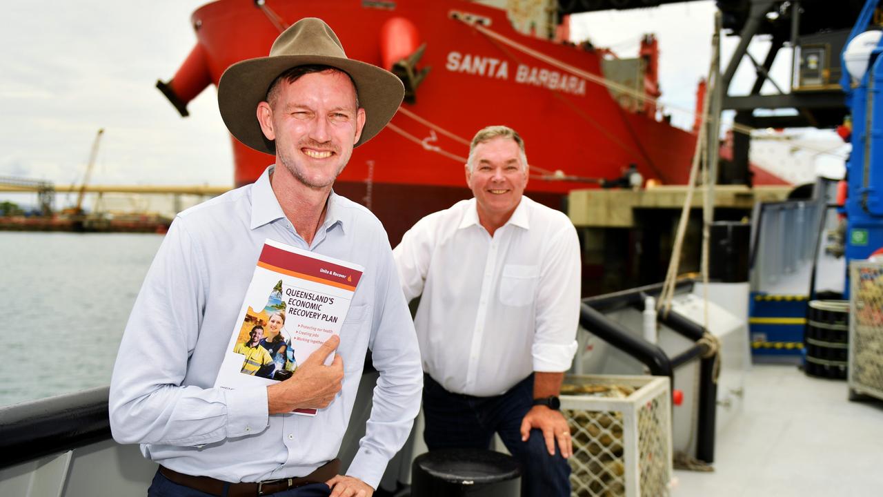 New ship-to-shore crane at Port of Townsville for handling facility ...