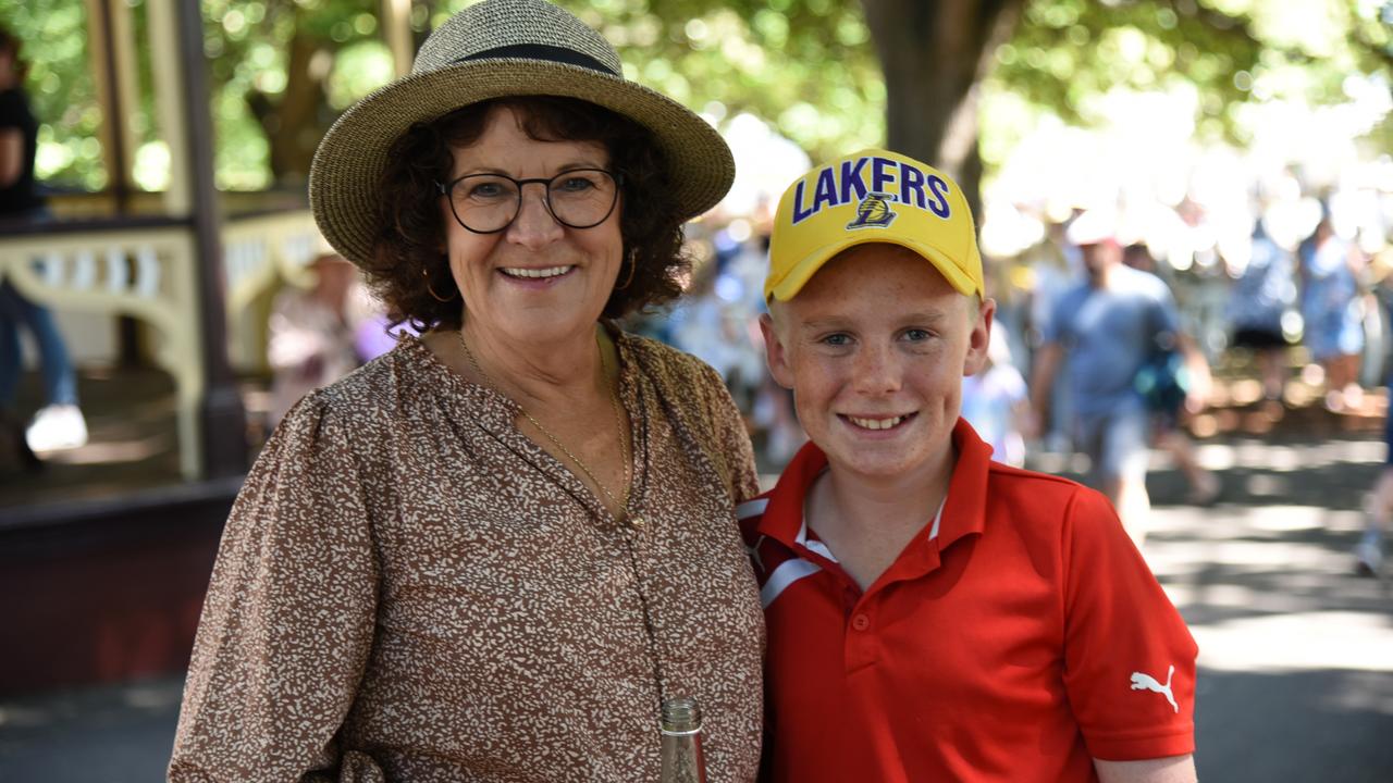 Kaylene Griffin and Tommy Cameron at Day 3 of Launceston Festivale 2023. Picture: Alex Treacy