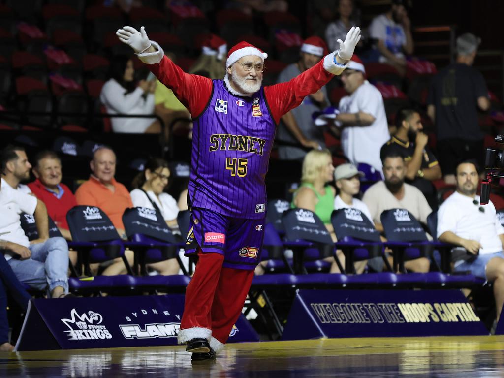 Kings and Hawks fans can get ready to spend Christmas with Santa at the hoops. Picture: Getty Images