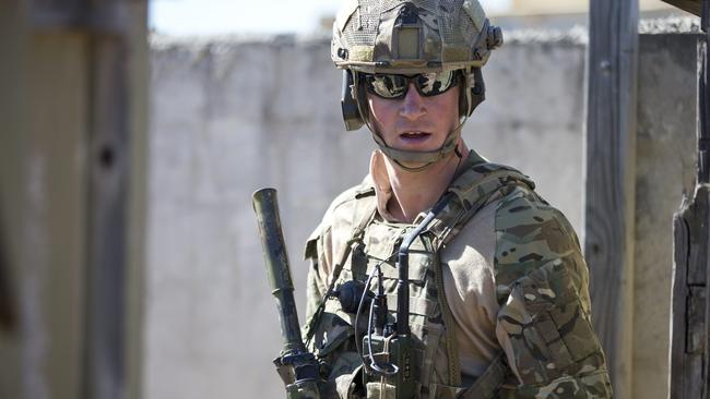 Prince Harry during his secondment to the ADF in 2015. Picture: Australian Defence Force