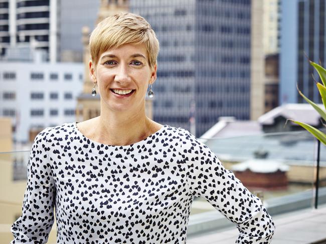 Financial comparison website Mozo's spokeswoman Kirsty Lamont. Picture: Supplied.