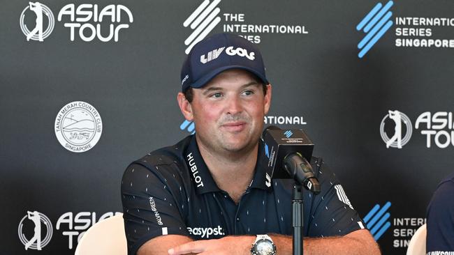 American golfer Patrick Reed. Photo by Roslan RAHMAN / AFP