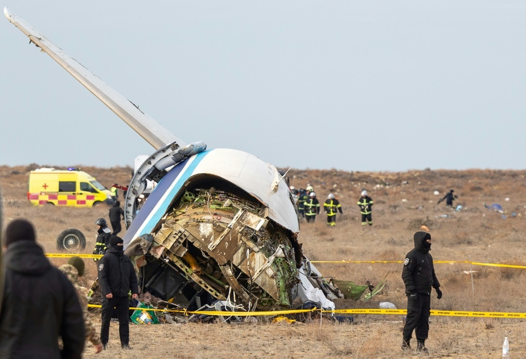 32 survivors as Azerbaijani jet crashes in Kazakhstan