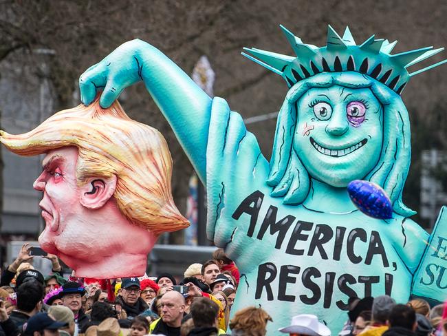 Trump ridicule Germany: Dusseldorf carnival mocks US President | news ...