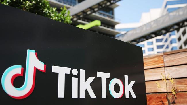 TikTok is struggling to remove a disturbing video from its network today. Picture: Getty