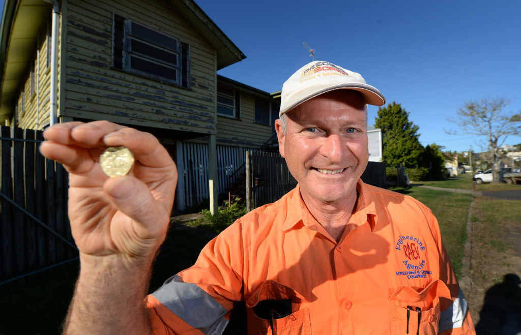 BUY IT FOR A BUCK: Lou Renard is selling his house for $1 and is hoping to redevelop the land once the house is gone. Picture: Chris Ison Rokchouse