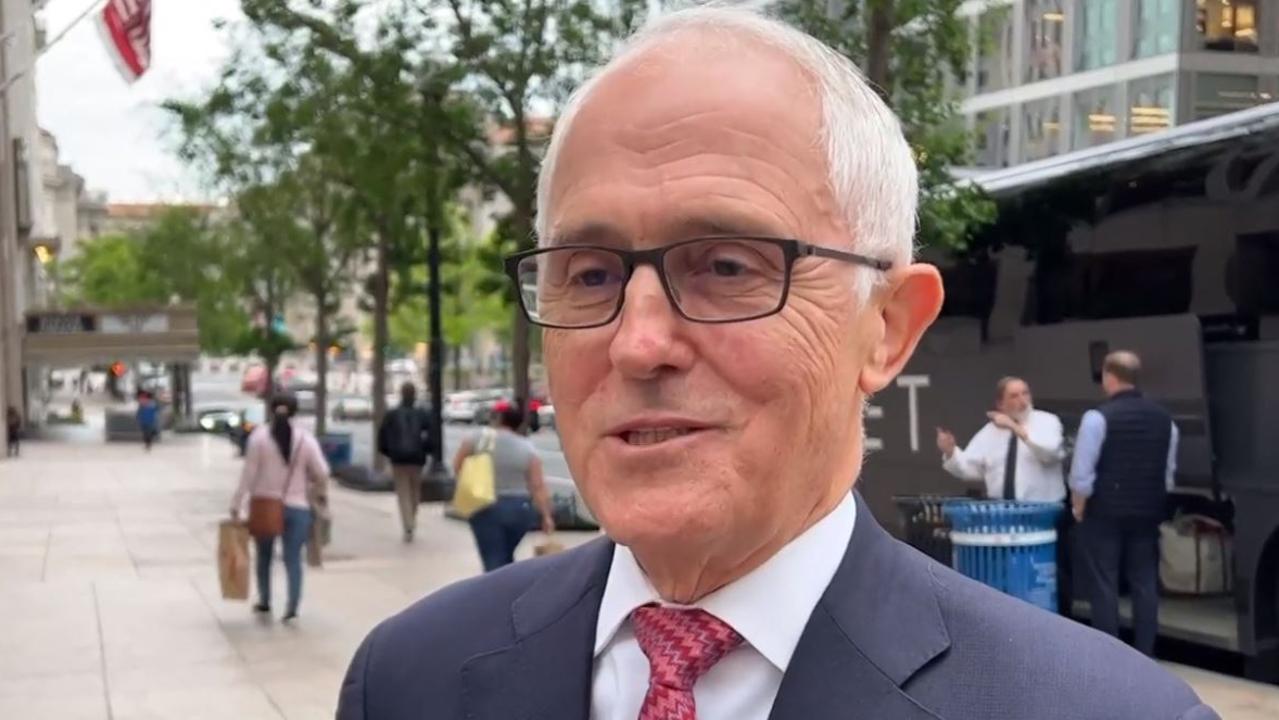 Former Australian prime minister Malcolm Turnbull.