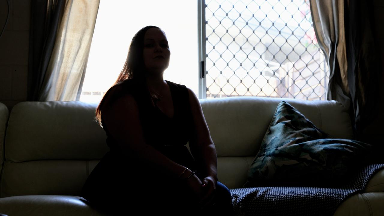 A Cairns mother of three has escaped a violent relationship of 13 years after her former partner held a gun to her throat. Picture: Brendan Radke