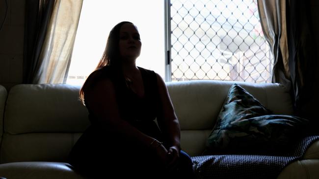 A Cairns mother of three has escaped a violent relationship of 13 years after her former partner held a gun to her throat. Picture: Brendan Radke