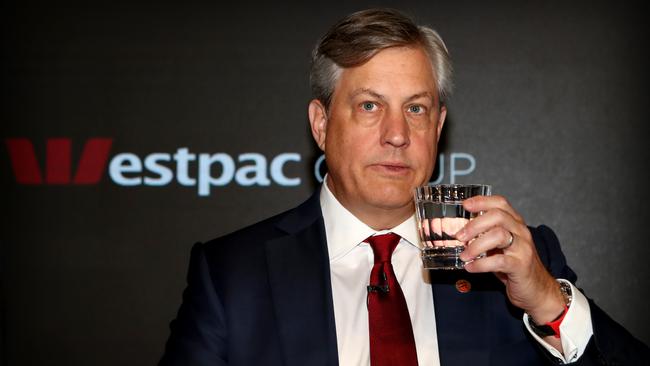 Westpac CEO Brian Hartzer. Picture: Hollie Adams.