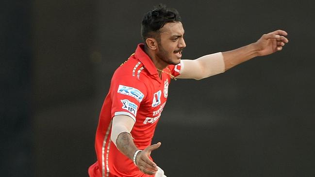 Kings XI Punjab spinner Axar Patel took a hat-trick against the Gujarat Lions.