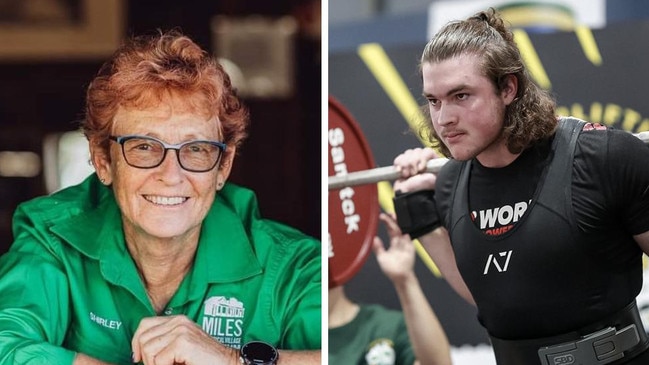 Shirley Makin - Local Volunteer of the Year for Miles &amp; District, and Joshua Griggs - Local Sports Award for Chinchilla &amp; District.