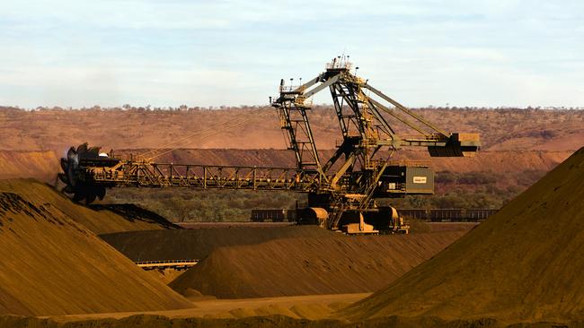 Hope Downs is a cluster of six mining tenements comprising open-cut iron ore mines near the WA mining town of Newman. Picture: Christian Sprogoe Photography.