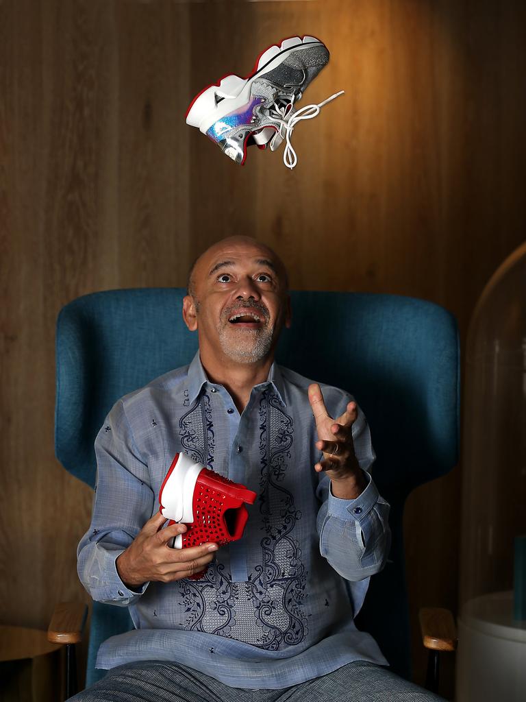 Shoe designer Christian Louboutin tells Katrin Israel about a