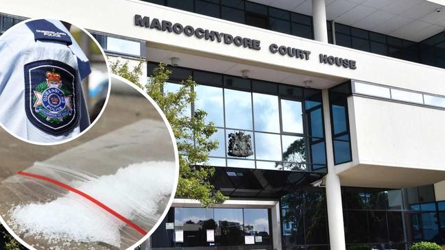 A young Mooloolaba man has faced court for drug trafficking after a police raid allegedly uncovered tick sheets revealing some customers owed almost $50,000.
