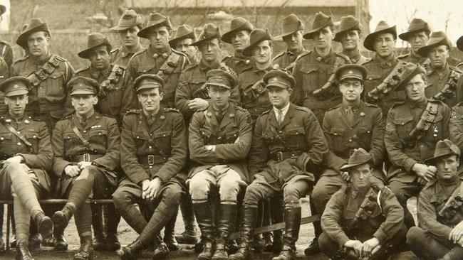 Know anyone? ... Members of the Australian 13th Field Artillery Brigade.