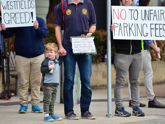 Southland employees are being slugged with a $5 daily parking charge from today. Picture: Nicki Connolly