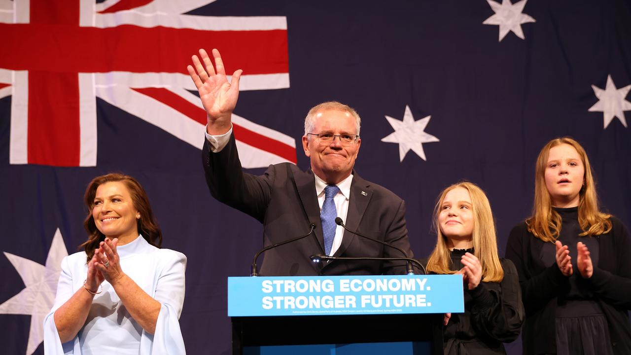 Scott Morrison is on holiday in Europe with wife Jenny and daughters Lily and Abbey. Picture: Getty Images