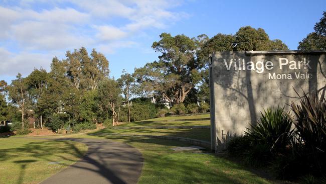 The alleged attack took place close to Village Park at Mona Vale on Thursday afternoon. File picture: Damian Shaw