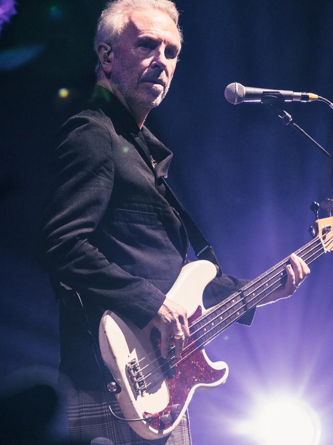 Crowded House bassist Nick Seymour. Picture: @r.ollerdoor<br/>