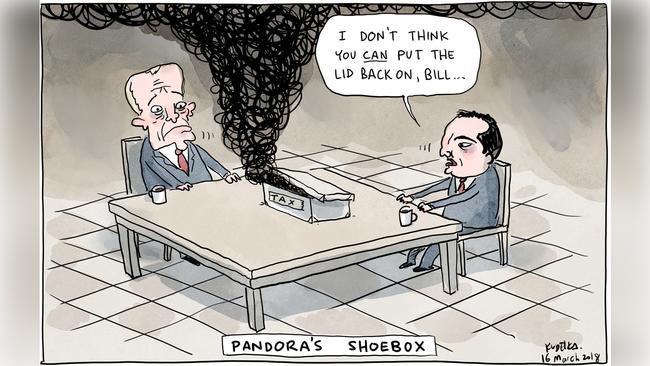 Jon Kudelka Cartoon for Letters 16-03-2018Version: Letters Cartoon  (1280x720 - Aspect ratio preserved, Canvas added)COPYRIGHT: The Australian's artists each have different copyright agreements in place regarding re-use of their work in other publications.Please seek advice from the artists themselves or the Managing Editor of The Australian regarding re-use.