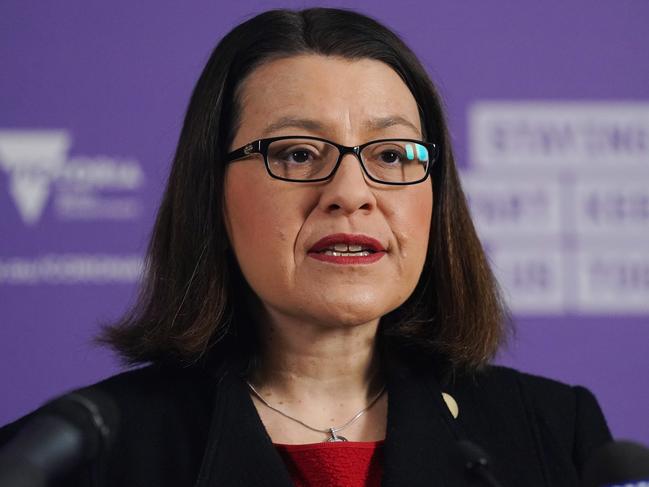 Victorian Minister for Health Jenny Mikakos. Picture: AAP