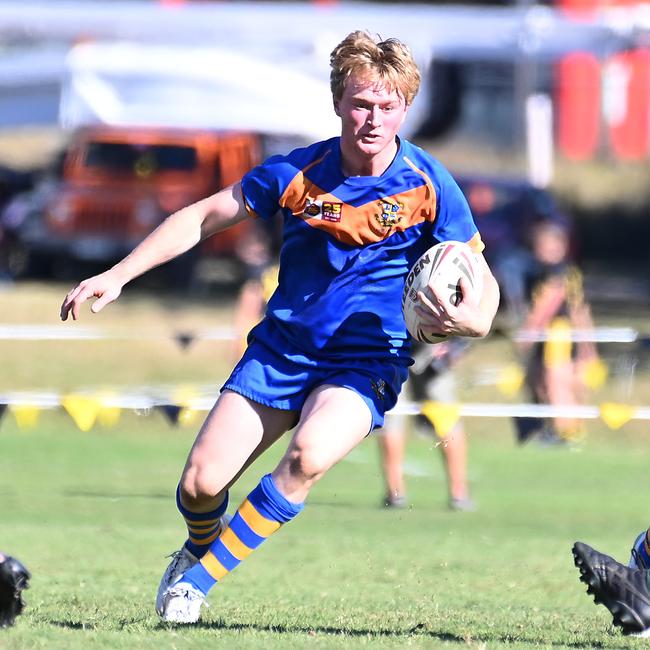 Ashgrove Vs Villanova College AIC First XIII rugby league. Saturday July 22, 2023. Picture, John Gass