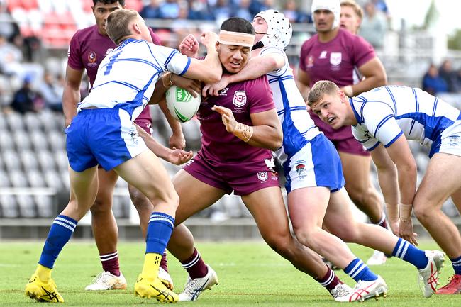 Redcliffe SHS’s Aholoka Toia. Picture, John Gass