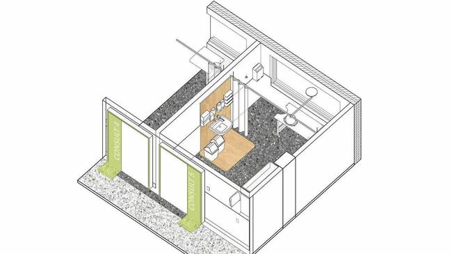 The hospital's Specialist Outpatients consulting room. Picture: Contributed