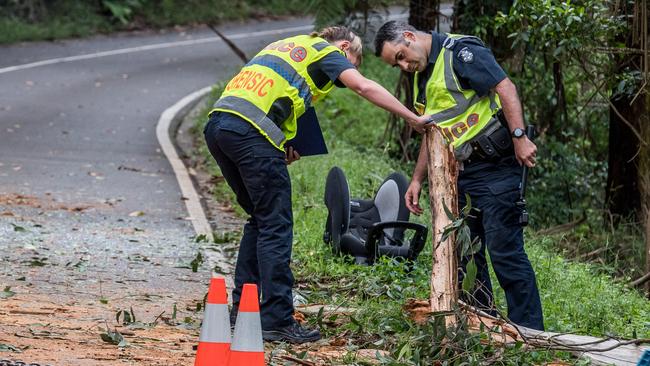 Police are investigating the circumstances surrounding the crash. Picture: Jake Nowakowski