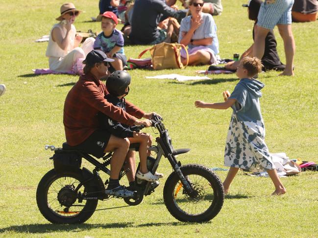 Twenty-four children were hospitalised at Westmead in 2024 with injuries sustained in e-scooter or e-bike incidents. Picture: Rohan Kelly