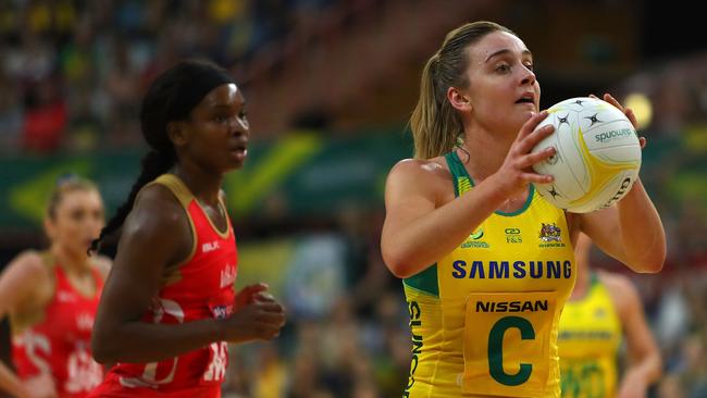 Liz Watson will be keen to back up her player of the match performance against England when the Diamonds take on New Zealand on Sunday. Picture: Getty Images