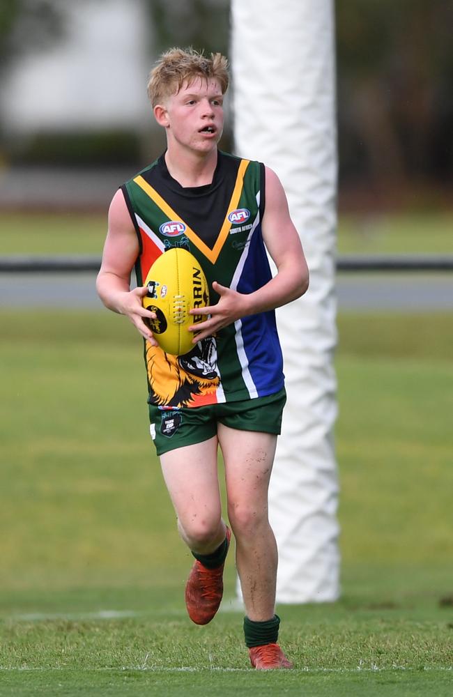 Action from the 2024 AFL Pacific Cup. Picture: AFL Queensland.