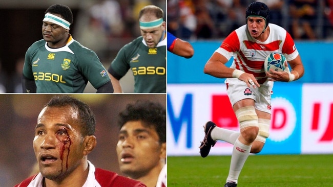 The Rugby World Cup is full of wacky and wonderfully named players.