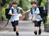 New year, new state, new school: Big adventure for preppy twins