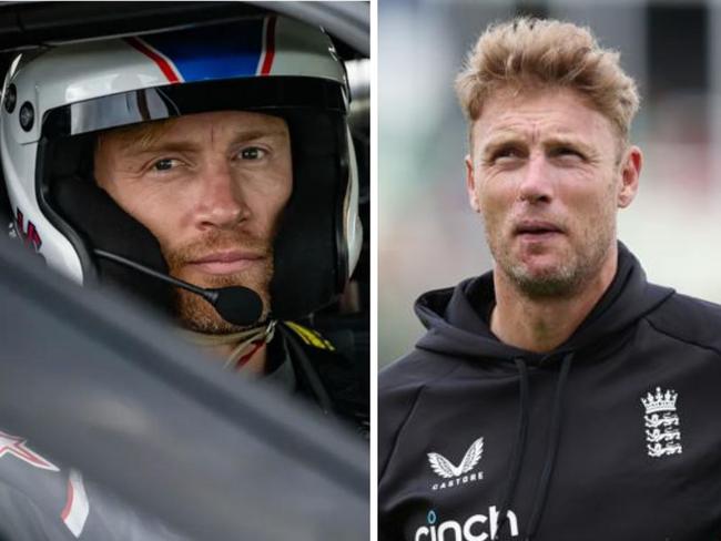 Freddy Flintoff before his accident and now. Photo: AFP