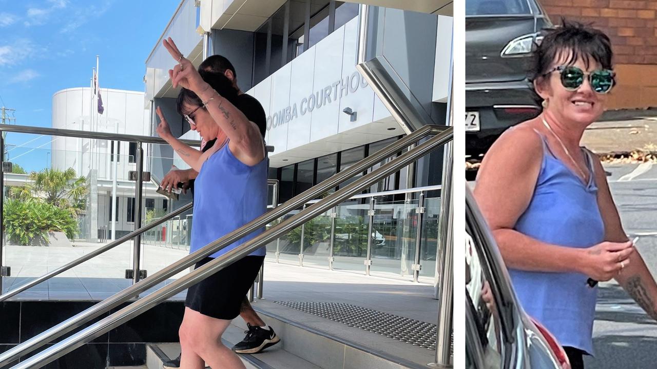 Lisa Ann Martin fronted the Toowoomba courthouse on Tuesday, February 28, where she pleaded guilty to using her phone to menace, harass, or offend, a teenager who had allegedly threatened to rape her children.